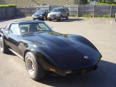 1975 Chevrolet Corvette after