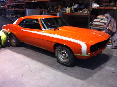 1969 Chevrolet Camaro after